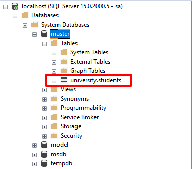 sql server alter schema - table schema changed